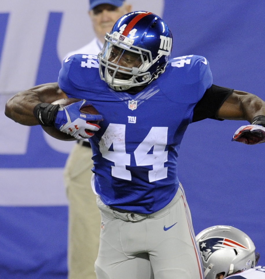 Andre Williams is a returning veteran at running back for the Giants, who turned to their passing game for points last season.