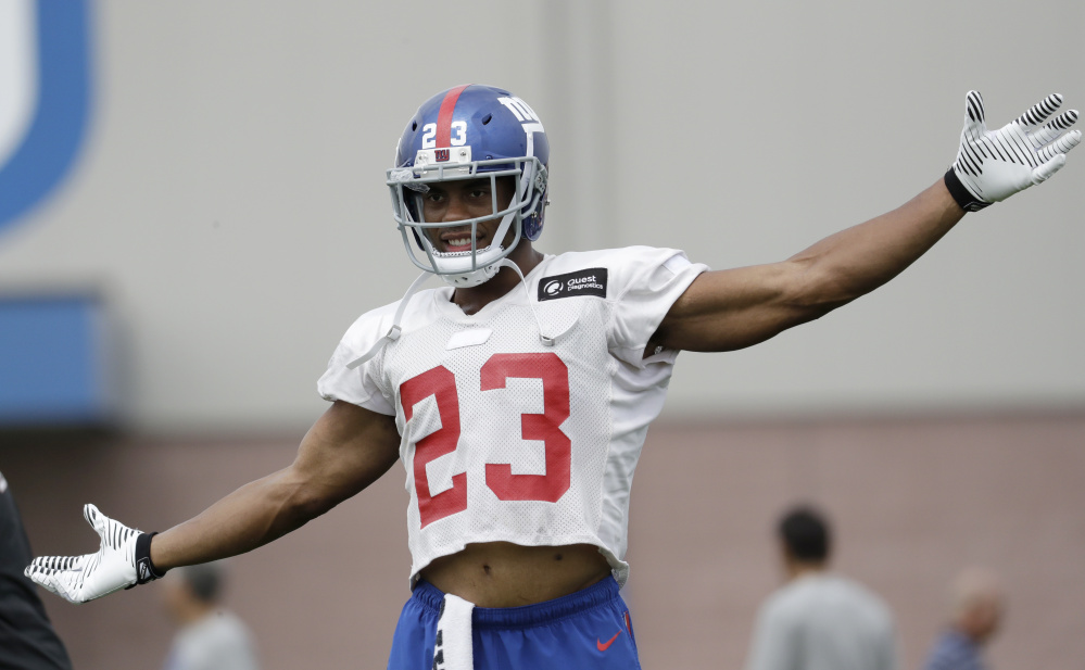 Rashad Jennings, who emerged as one of the Giants top runners last season, said he isn't concerned with having so many running backs competing in New York's training camp.