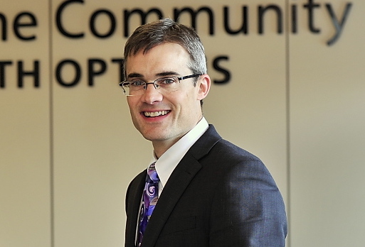 Community Health Options President and CEO Kevin Lewis, shown in 2013.