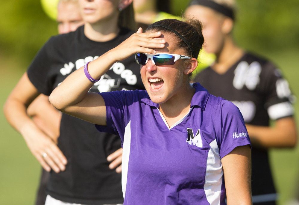 Chelsea Watson made a tremendous impact last year in her first season as Marshwood's coach, directing the Hawks to the Class A South final.
