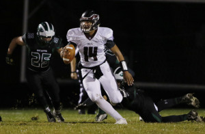 Desmond Leslie of Windham is one of the state's top returning quarterbacks, hoping to drive the Eagles to Class A North contention.