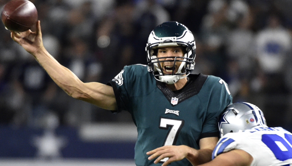 Quarterback Sam Bradford is heading to a new home after being traded Saturday from the Philadelphia Eagles to the Minnesota Vikings, who lost Teddy Bridgewater for the season. The Eagles received a first- and fourth-rounder.