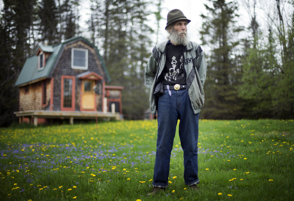 His face the image of the company he co-founded, the late Burt Shavitz, shown in a 2014 file photo, was right at home in a 300-square-foot shelter in rural Parkman.