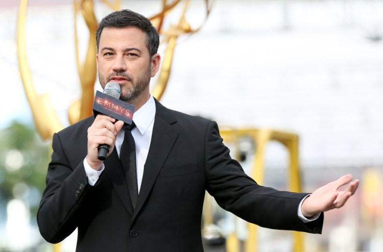 Jimmy Kimmel hosts the 2016 Emmy Awards, which air at 8 p.m. Sunday on ABC.