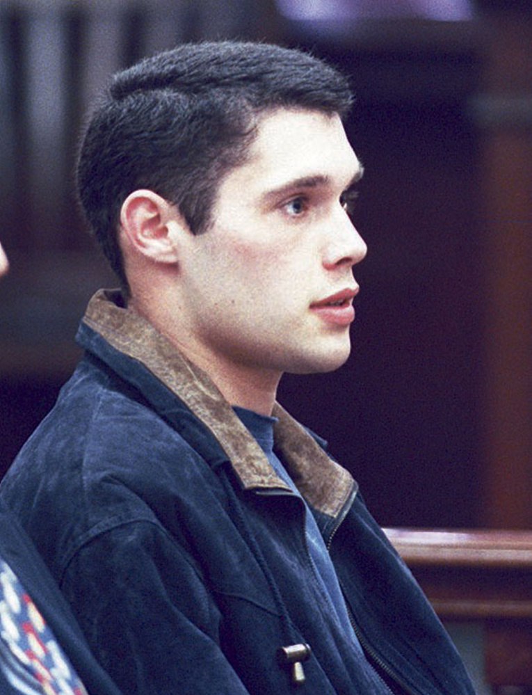 Bryan Carrier appears in court in 1996. He has lost two previous appeals to have his driver's license reinstated.