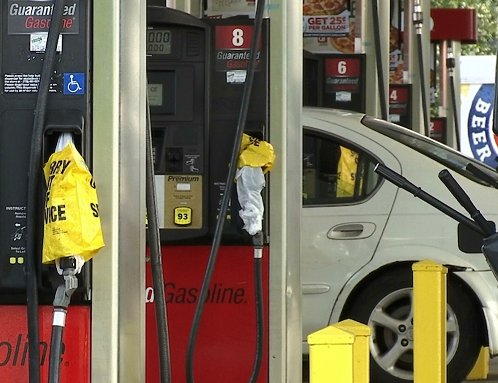 A QuikTrip station in Duluth, Ga., is one of many that ran out of unleaded gasoline Monday. Gas shortages also caused prices to spike after the Sept. 9 shutdown of a leaking underground pipeline that runs from Mississippi to Atlanta.