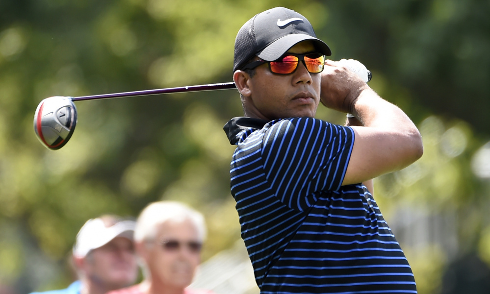 Jhonattan Vegas has a virtually impossible chance to win the $10 million FedEx Cup bonus this weekend, but that's not the point. He's competing after starting the year just hoping to find PGA tournaments to play.