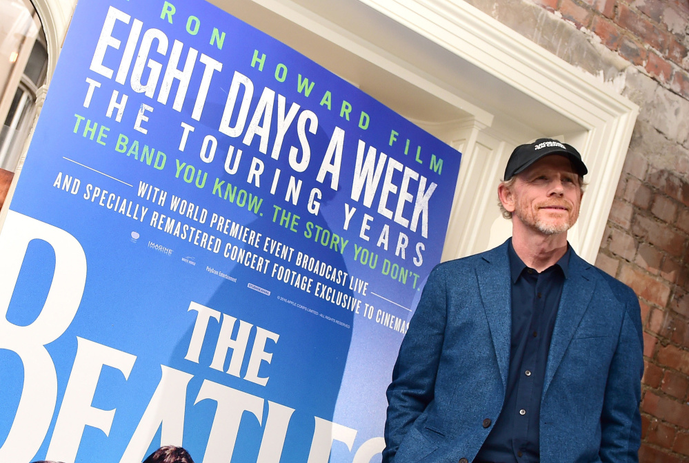 Ron Howard attends the screening for new documentary, "The Beatles: Eight Days a Week – The Touring Years," at the Picture House Central cinema on Aug. 9 in London. (Ian West/PA Wire/Zuma Press/TNS)