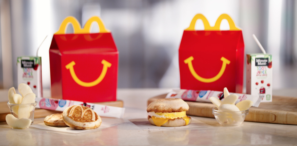 McDonald's is considering another addition to its all-day breakfast menu: Happy Meals with either two McGriddles cakes or an egg and cheese McMuffin. The fast-food chain says it will begin testing breakfast Happy Meals in Tulsa, Oklahoma, on Monday.