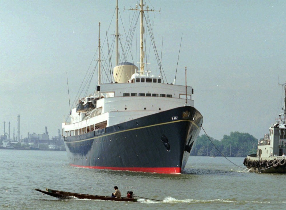 Retired in 1997 and now a tourist attraction in Edinburgh, the Britannia could be sailing the seven seas again if Britain recommissions the vessel, as some have proposed.