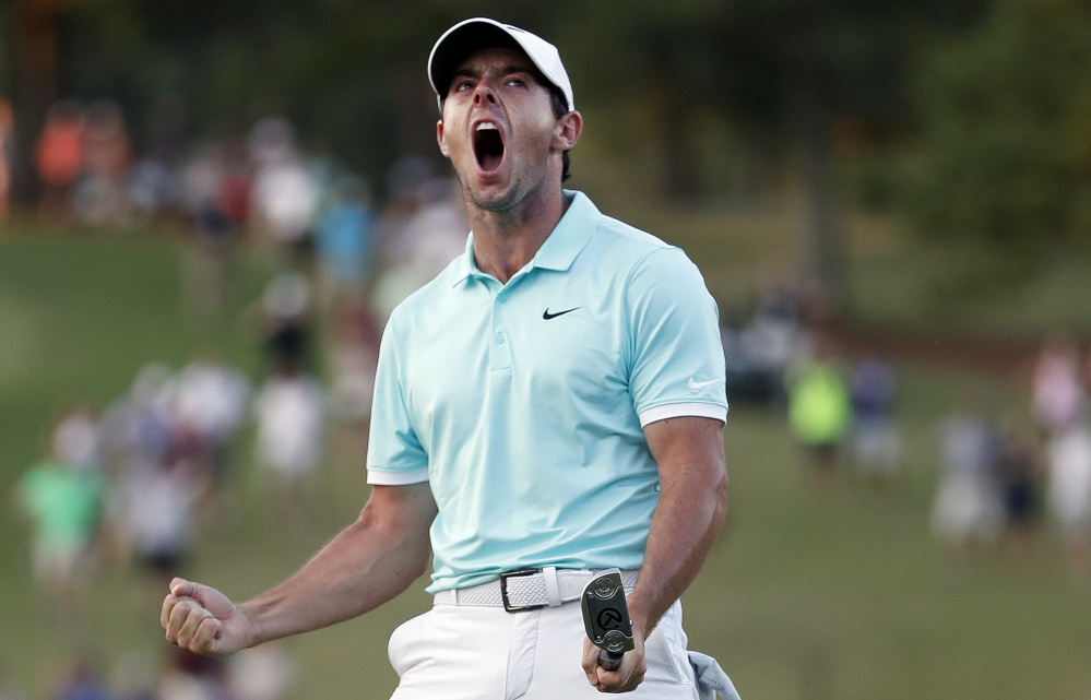 Rory McIlroy is $11.53 million richer after winning a three-man playoff Sunday in Atlanta to win both the Tour Championship and the FedEx Cup.