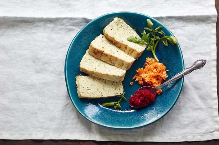Herbed gefilte fish baked in a terrine is among the new twists on traditional foods in "The Gefilte Manifesto."
