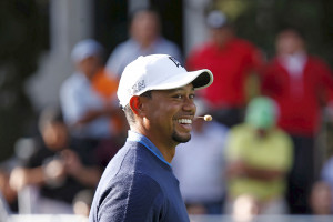 Tiger Woods participates in a golf clinic in Mexico City in 2015. Edgard Garrido/Reuters