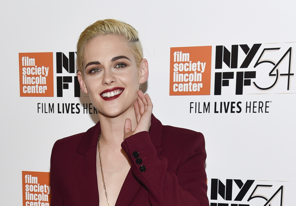 Actress Kristen Stewart has three very different films showing at the New York Film Festival this month.