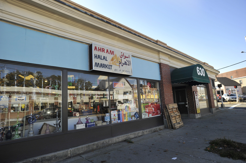 Police are investigating a Christmas Eve incident at  Ahram Halal Market in Portland where windows were smashed with a baseball bat.