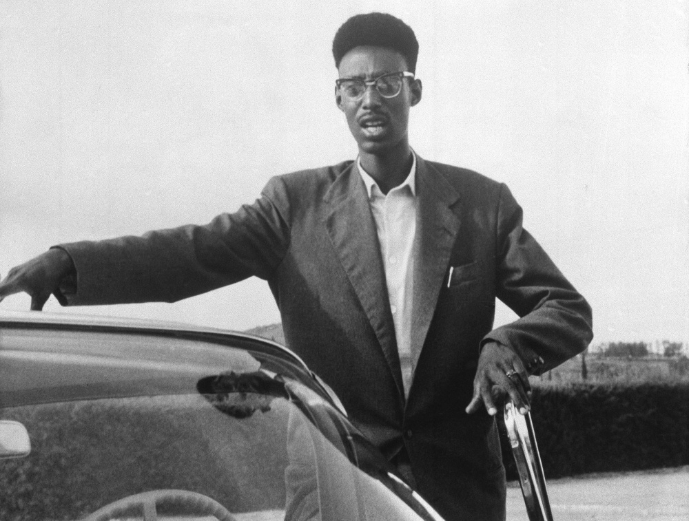 A descendant of the Tutsi dynasty that ruled Rwanda for centuries, Kigeli V Ndahindurwa, shown in 1959, served as king from 1959 to 1961.