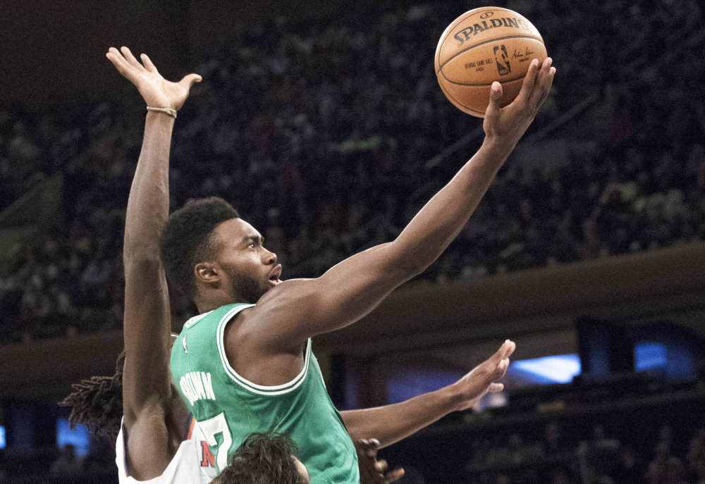 Jaylen Brown was the No. 3 overall pick in the NBA Draft this summer and has made an impression with his Celtics teammates early in the preseason. The 6-foot-7, 19-year-old forward has shown athleticism and has given Celtics Coach Brad Stevens plenty of reason to put him on the floor.