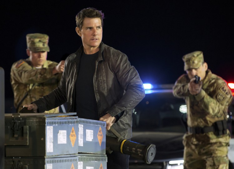 Tom Cruise in a scene from "Jack Reacher: Never Go Back." The entire film was shot in just one of the novel's locales, New Orleans, though the viewer will be convinced the characters have also been in Washington, D.C.