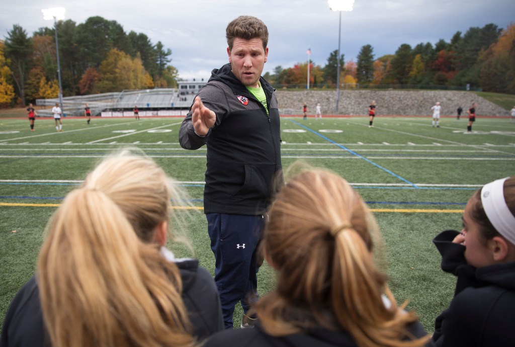 YJosh Thornton, in his first season with the program, has the Yarmouth girls’ soccer team ranked first in Class B South with a regional semifinal Saturday against Cape Elizabeth. Thornton began coaching as a teen in his native England, then moved to the United States when an opportunity arose.