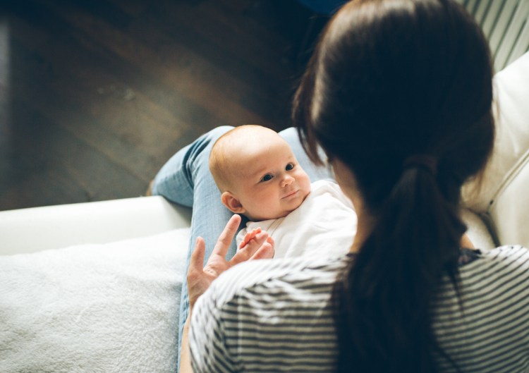 Home visits from public health nurses could improve long-term health and bonding between drug-addicted mothers and their babies.   Photo by Irina  Bg/Shutterstock.com
