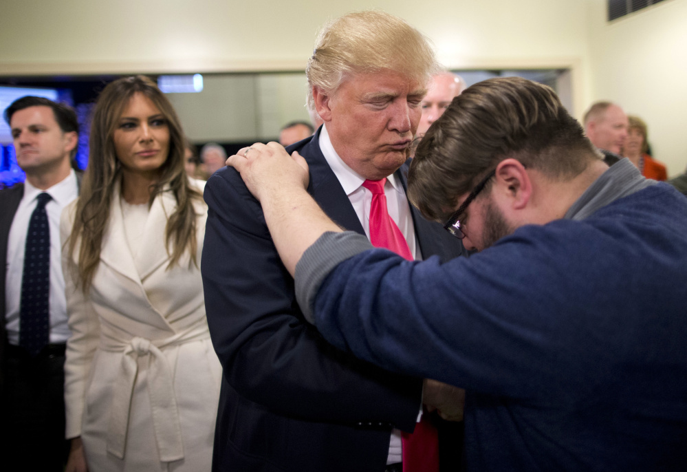 Although Donald and Melania Trump got prayers from Pastor Joshua Nink in Iowa during the campaign, not all Christians see the president-elect acting in good faith.