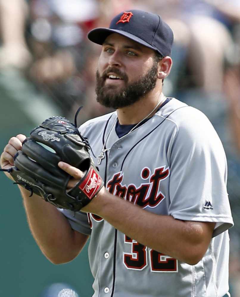 Michael Fulmer went 11-7 for Detroit this season with a 3.06 ERA in 26 starts. Monday he was named the AL Rookie of the Year.
