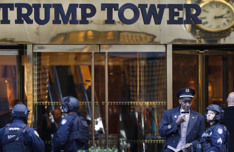 After his election, President-elect Trump spent most of his time at Trump Tower in Manhattan. He hasn't been back since the inauguration.