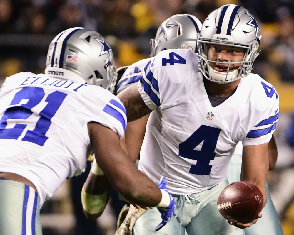 Quarterback Dak Prescott of the Dallas Cowboys just could be the front-runner for MVP in the NFL, giving hope to a franchise that's long considered itself among the class of the league but has had little to show on the field for years.