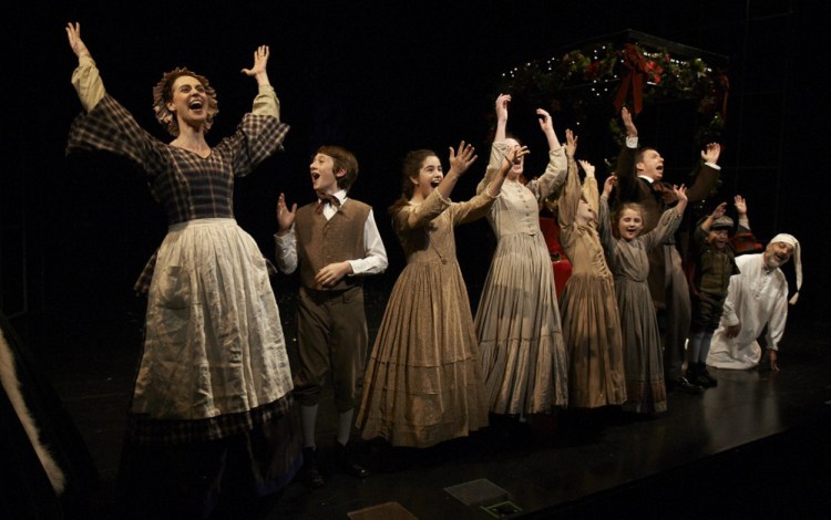The 2015 production of "A Christmas Carol" by Portland Stage Company.
