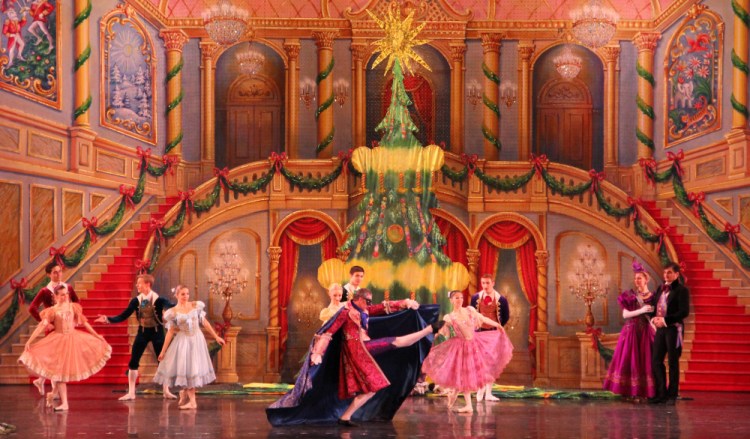 Moscow Ballet's "The Great Russian Nutcracker" set, designed by Carl Sprague.