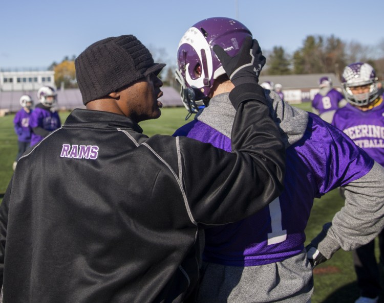 Deering Coach Jason Jackson has seen a 38-player roster, excluding freshmen, dwindle to between 25 and 30 for the annual Thanksgiving Day game Thursday against Portland at Fitzpatrick Stadium. Those who have remained will get a chance to defeat a team that reached the Class A state championship game last weekend.