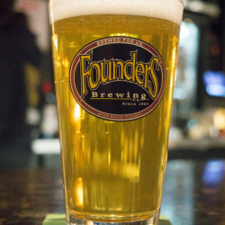 YARMOUTH, ME - NOVEMBER 21: A Founders PC Pilsner draft beer served at Dirigo Public House in Yarmouth. (Photo by Carl D. Walsh/Staff Photographer)