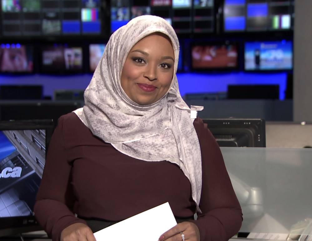 Associated Press/CityNews
Ginella Massa is believed to be Canada's first journalist to don a Muslim head scarf while anchoring a major news show.