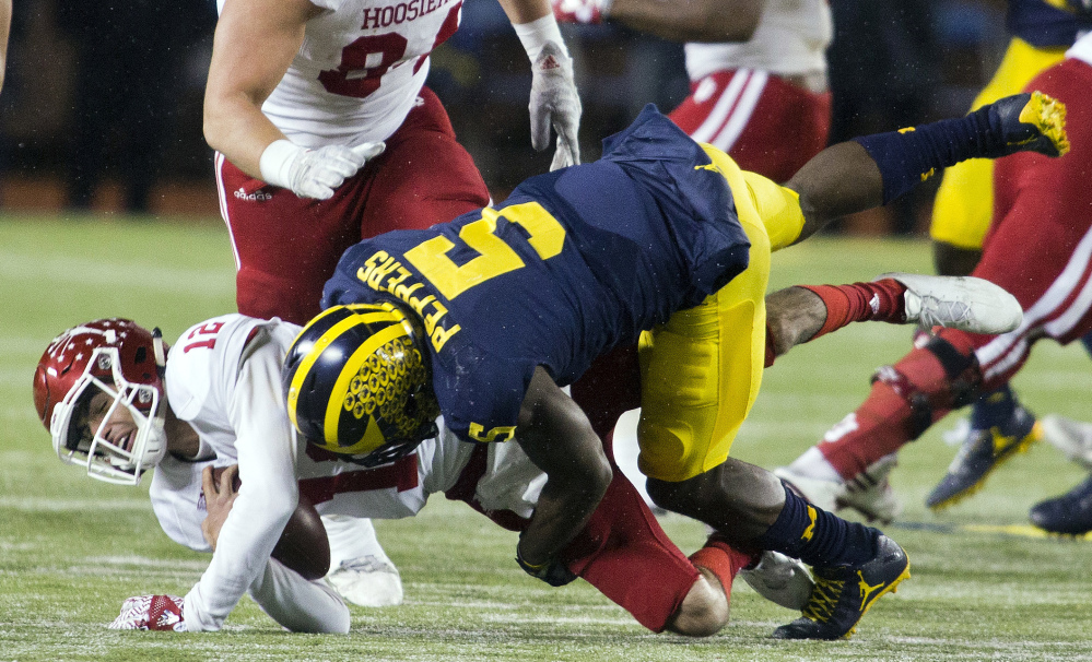 Linebacker Jabrill Peppers can do it all for Michigan. He may be asked to pay special attention to running back Curtis Samuel, one of the biggest threats for Ohio State.
