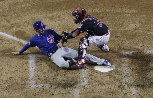 Cubs Win//Nov 2,2016 World Series Game 7 at CLE  Chicago cubs baseball,  Chicago cubs world series, Cubs games