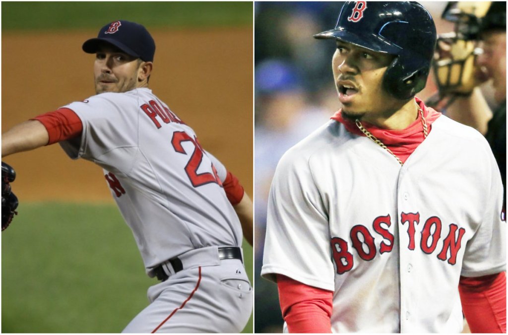 Rick Porcello's 22 wins for the Red Sox helped make him the American League Cy Young Award winner, even without the most first-place votes, while Mookie Betts finished second to an MVP who had a better statistical season.
Associated Press photos