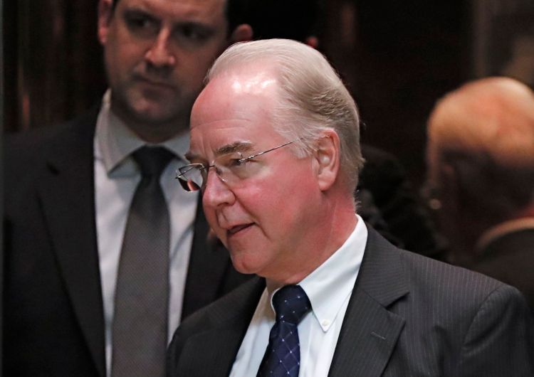 Georgia Rep. Tom Price, an orthopedic surgeon, will "lead the charge" on repealing and replacing President Barack Obama's signature health care law, which Trump targeted during his presidential campaign. <em>Associated Press/Carolyn Kaster</em>