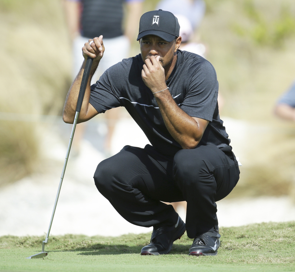 Tiger Woods took no time feeling comfortable playing again. "By the … second hole I had already gotten into the flow of the round," he said.