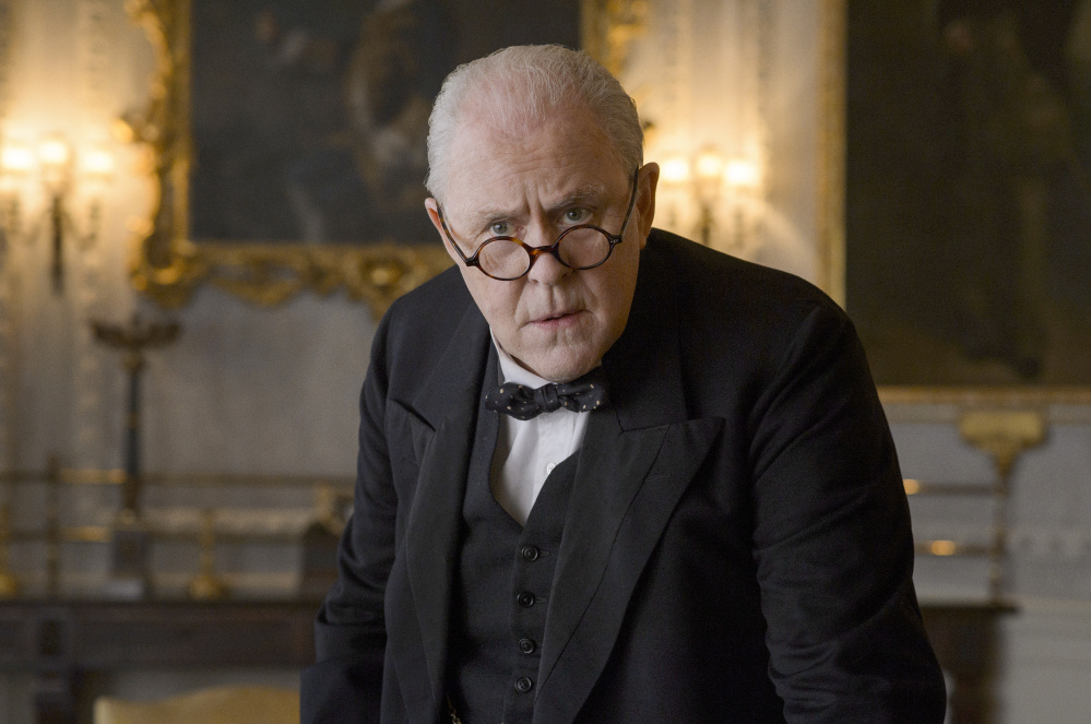 John Lithgow as Sir Winston Churchill in Netflix's "The Crown."