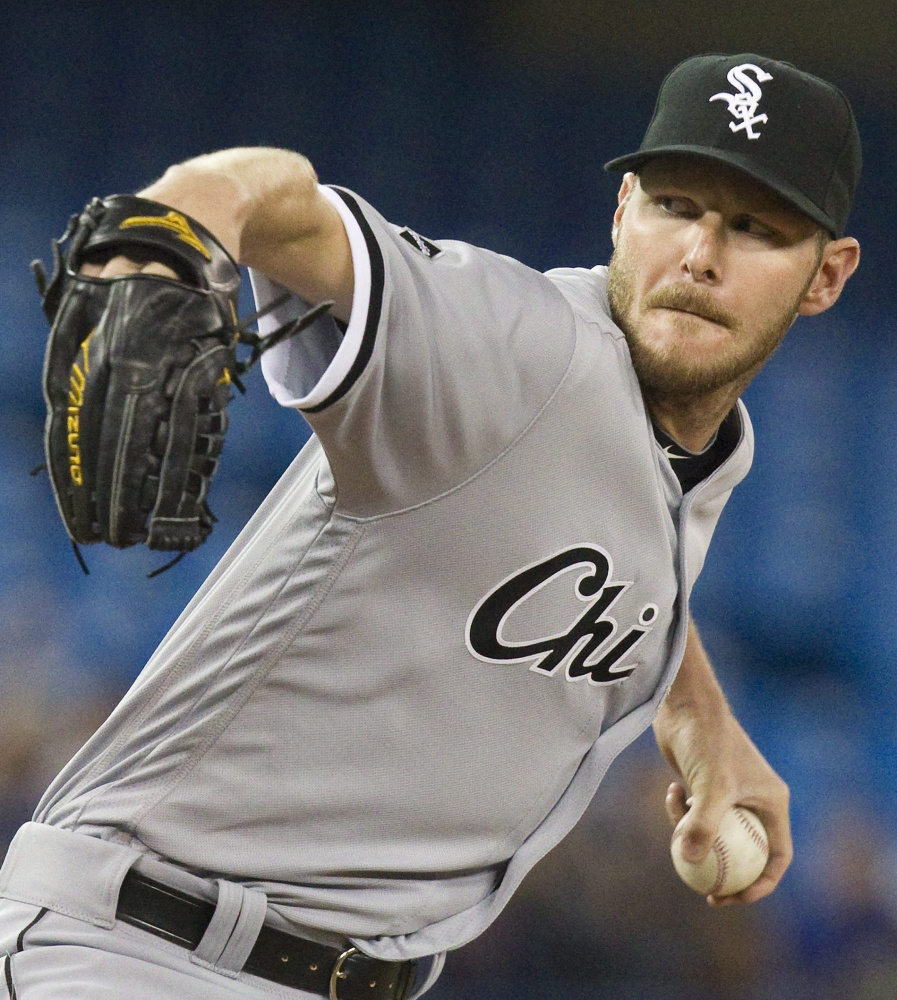 Chris Sale would be a big upgrade to Boston's rotation if acquired in a trade, but the cost might be too high.