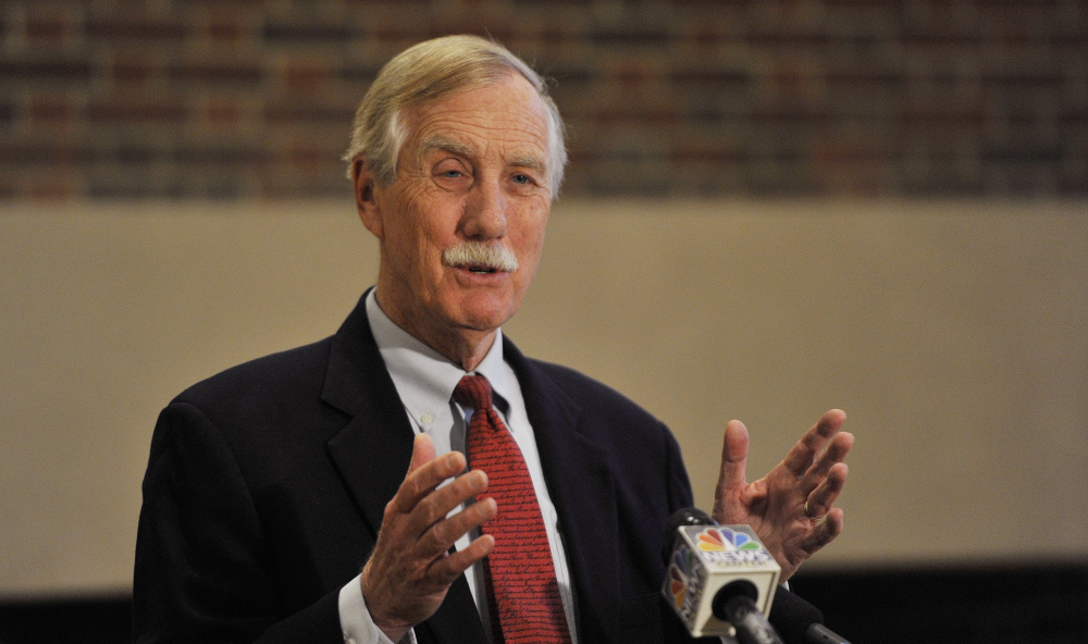 Maine Sen. Angus King wrote a letter to President Obama in November, urging him to declassify information regarding Russian attempts to influence the U.S. presidential election through hacking and propaganda.
