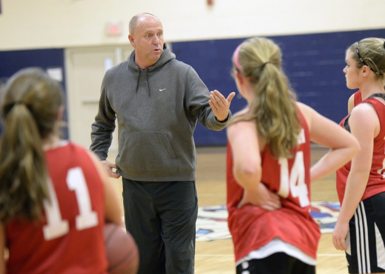 Mike Andreasen, coach at Gray-New Gloucester, is just trying to keep things simple to start the season. "I think teams can make the mistake of looking ahead to the end of the journey, whether they get there or not."