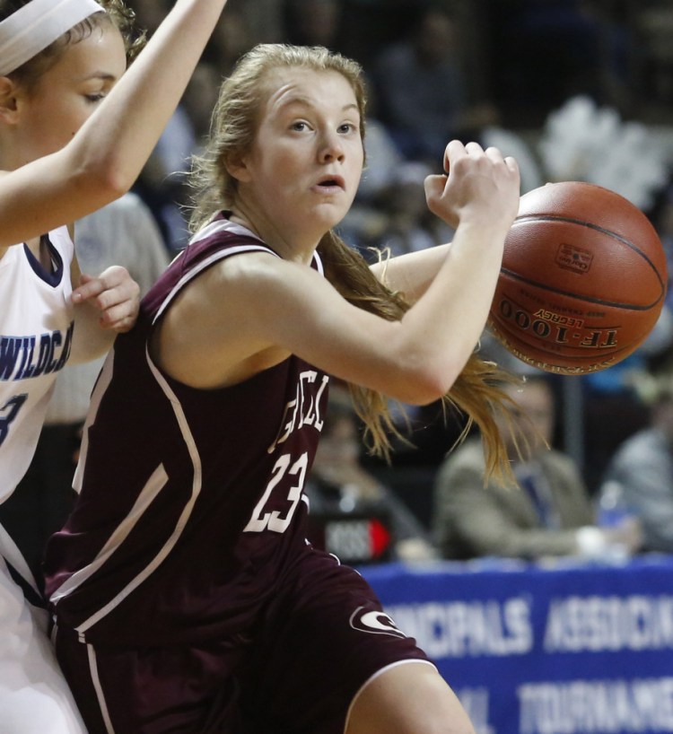 Greely's Anna DeWolfe was highly touted before playing her first high school game and didn't disappoint, averaging more than 20 points per game as a freshman.