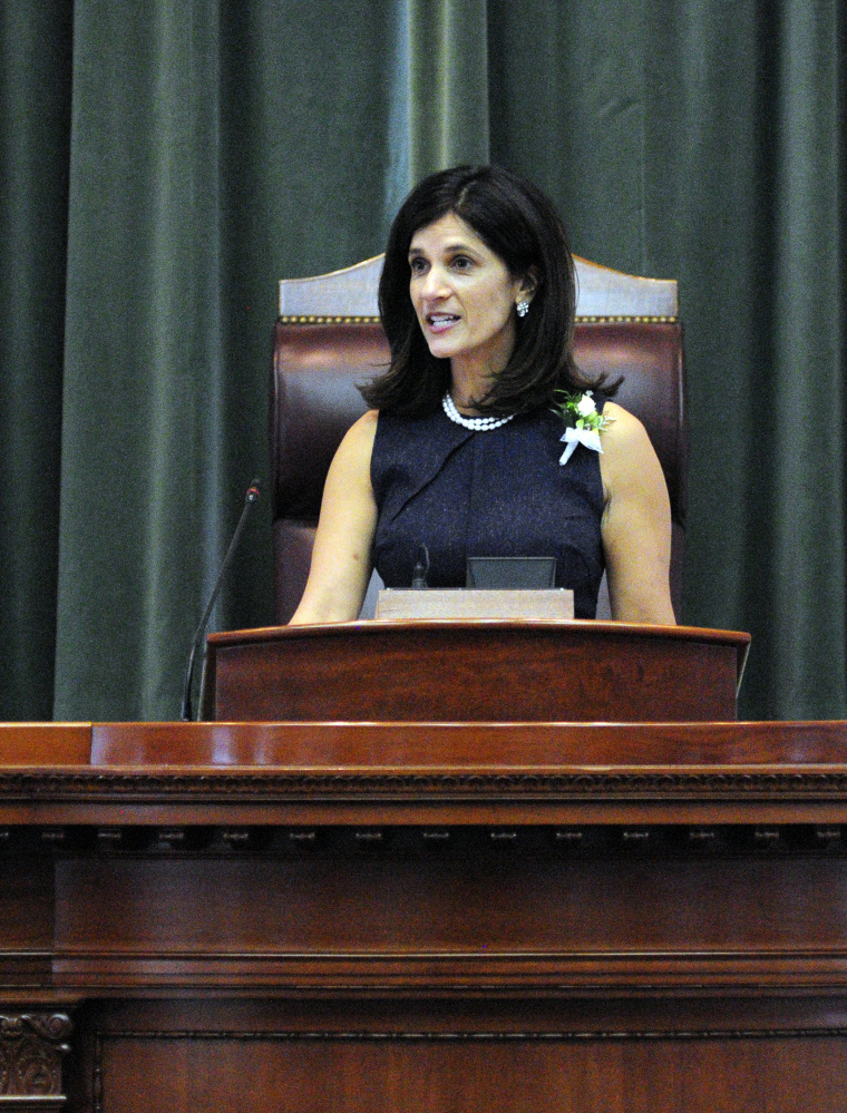 Even though state Rep. Sara Gideon, D-Freeport, is Maine's new speaker of the House, women are still far from equally represented in Augusta.