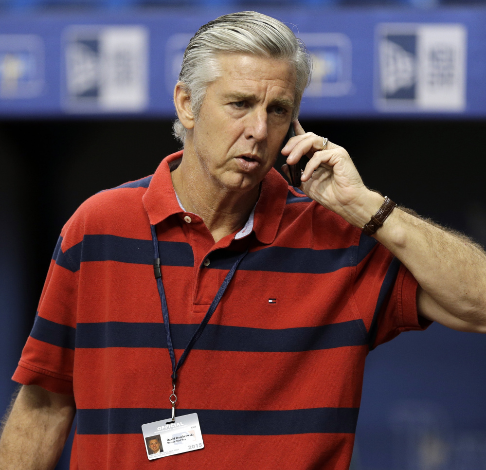 Dave Dombrowski has made the Red Sox major league roster better, but has used the farm system to do it, trading 16 prospects.