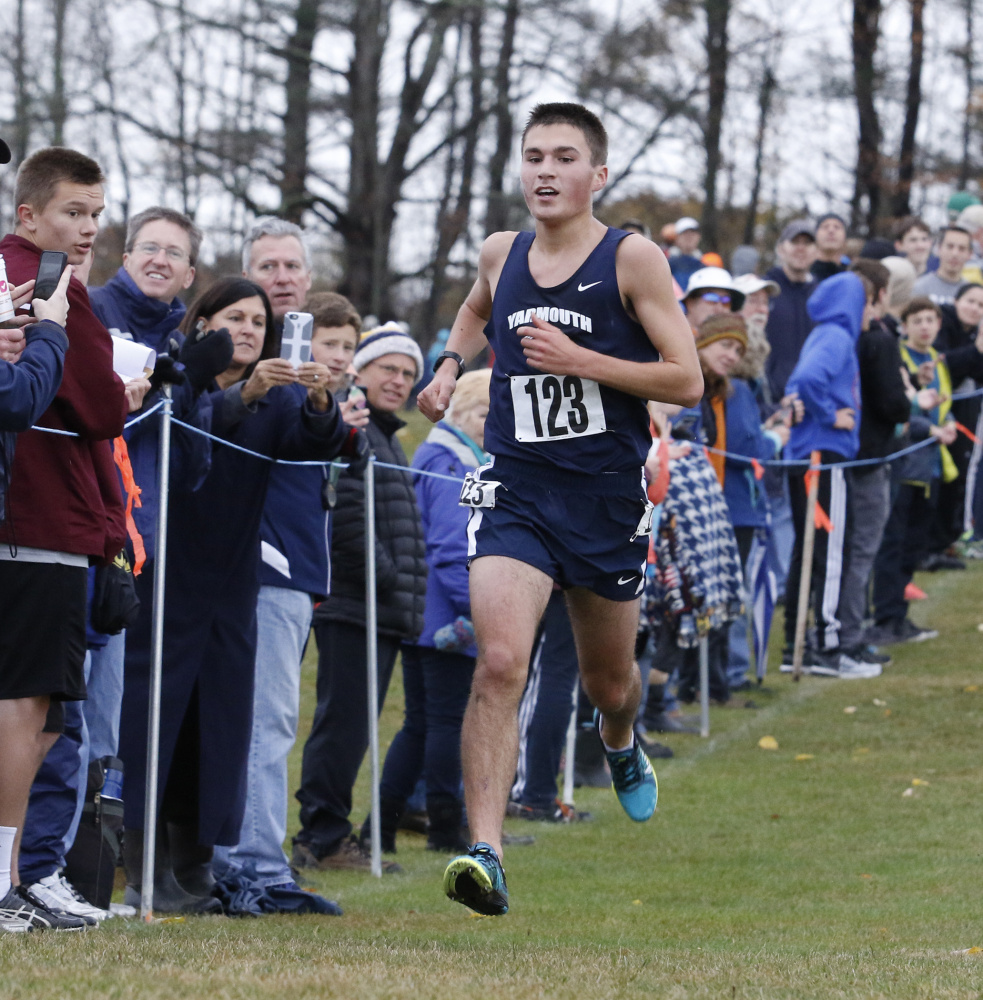 Luke Laverdiere's victories this fall included the Festival of Champions, a second straight Class B South championship, and his first cross country state title. He also was the top Mainer at the Foot Locker Northeast Regional.
