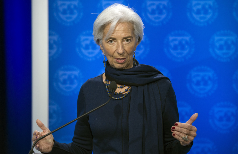 International Monetary Fund Managing Director Christine Lagarde, speaking in Washington, D.C., on Monday, thanked the IMF's executive board for its confidence in her.