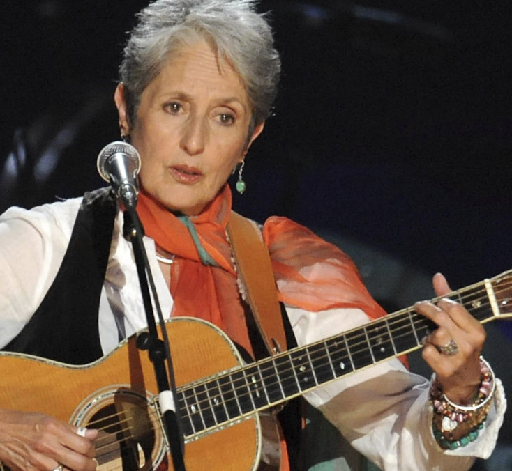 Although hardly a rock 'n roller, Joan Baez will be feted as one next April in Cleveland.
