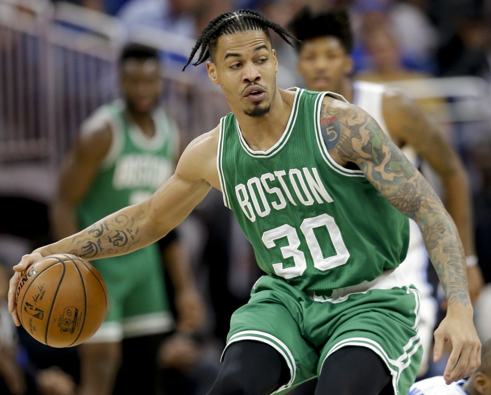 Gerald Green played just three times from Nov. 19 to Dec. 23, but Celtics Coach Brad Stevens has now turned to him in back-to-back games looking for an offensive spark off the bench – and found it.