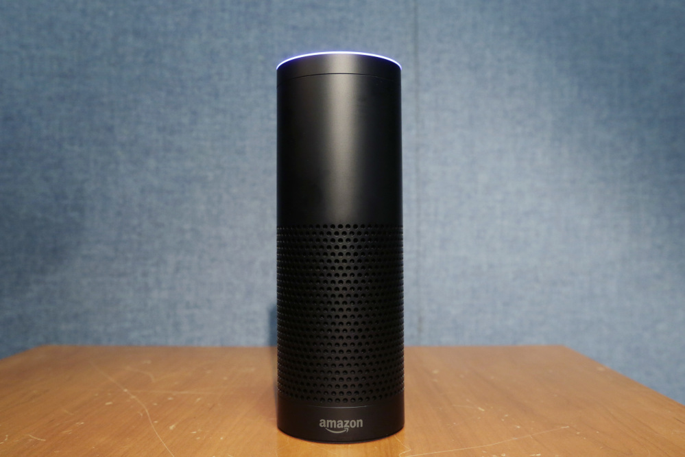 Amazon's Echo speaker responds to voices, but the company is cautious about "overbroad" legal requests.